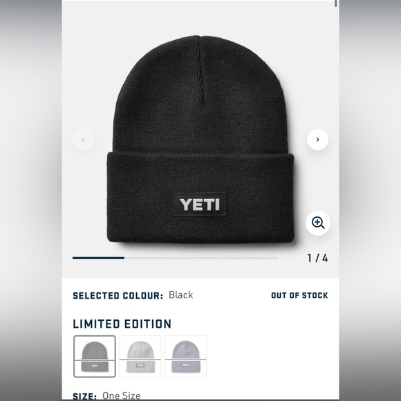 YETI logo winter hat limited edition - Picture 4 of 4